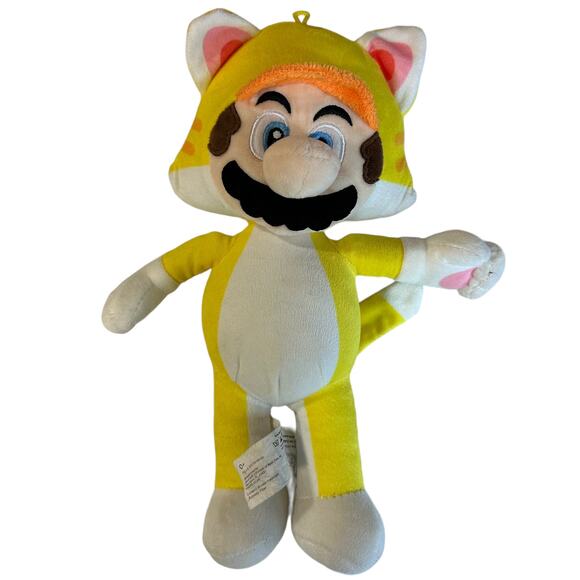 Super‎ Mario Bros Cat Power Plush - Picture 1 of 9